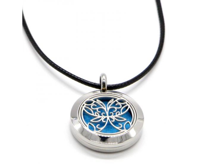 SUN AND SIA Collier d'Aromath�rapie - Papillon Abstrait (2)