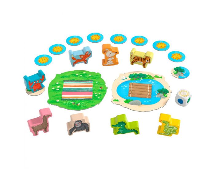 HABA Pyramide d'Animaux Junior - D�s 2 ans  (1)