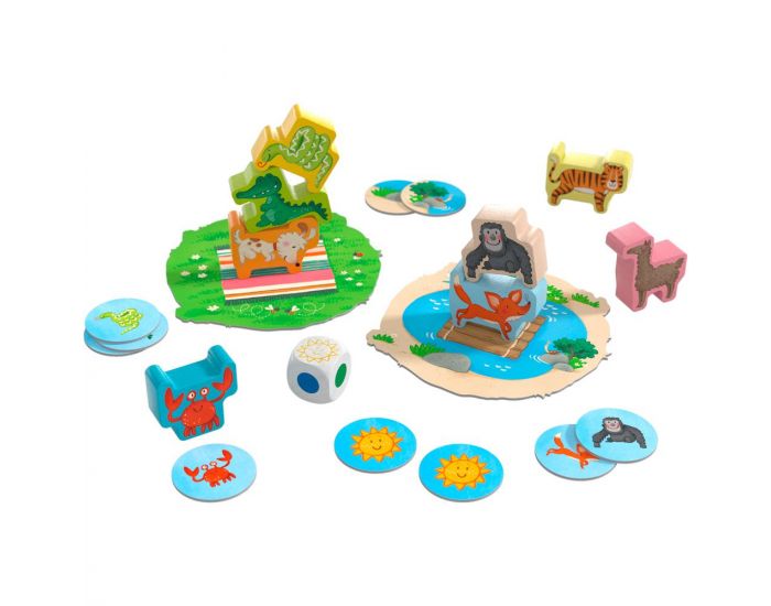 HABA Pyramide d'Animaux Junior - D�s 2 ans  (2)