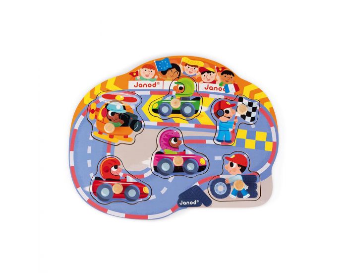 JANOD Puzzle Happy Racing - D�s 1 an (3)