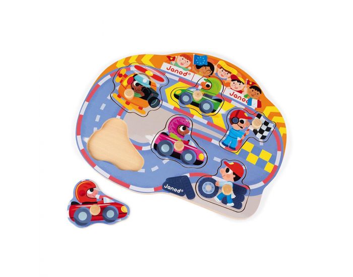 JANOD Puzzle Happy Racing - D�s 1 an (2)