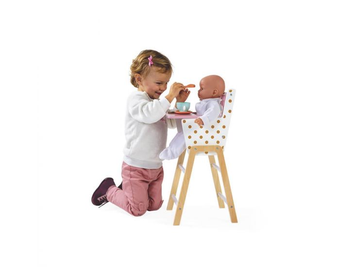 JANOD Chaise Haute Poup�e Candy Chic - D�s 3 ans (3)