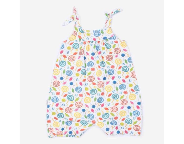 SEVIRA KIDS Combishort Bb Fille en Coton Bio - Candy (6)