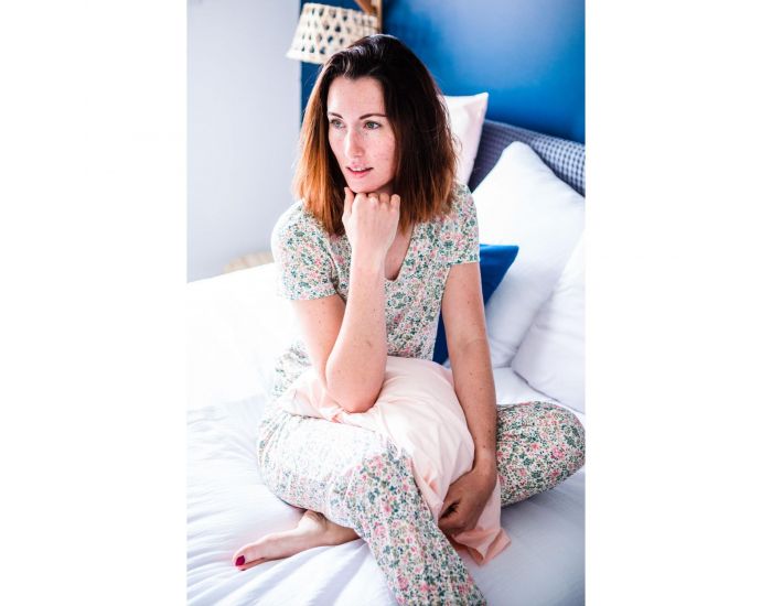 KADOLIS Pantalon de Pyjama Femme en Coton Bio et Tencel Sonora Liberty (2)