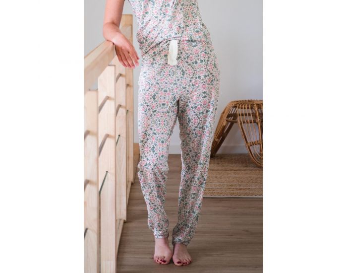 KADOLIS Pantalon de Pyjama Femme en Coton Bio et Tencel Sonora Liberty (8)