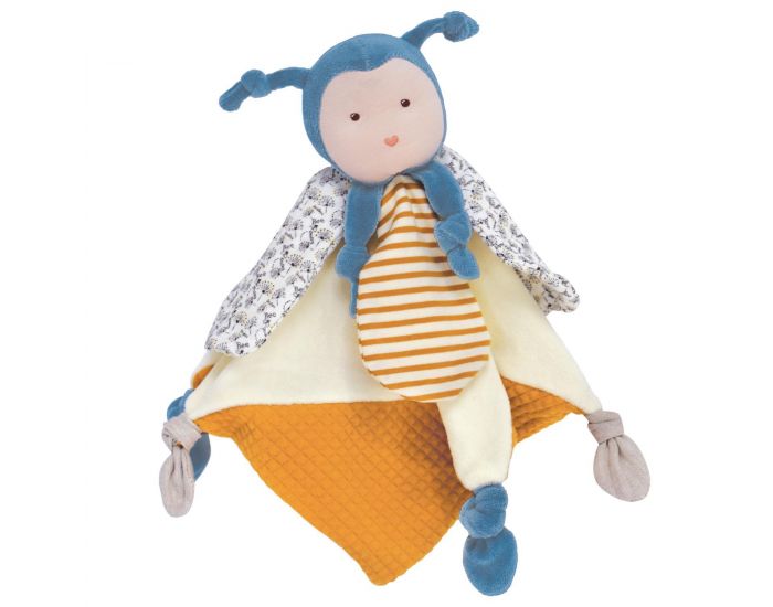 DOUDOU ET COMPAGNIE Doudou Pollen L'Abeille Bio - D�s 12 mois (1)