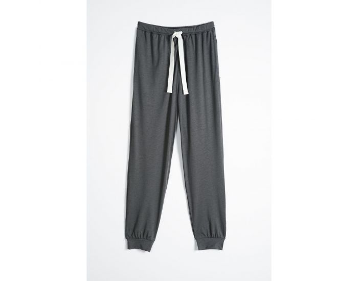 KADOLIS Pantalon de Pyjama Homme en Coton Bio et Tencel Sonora - Gris (9)