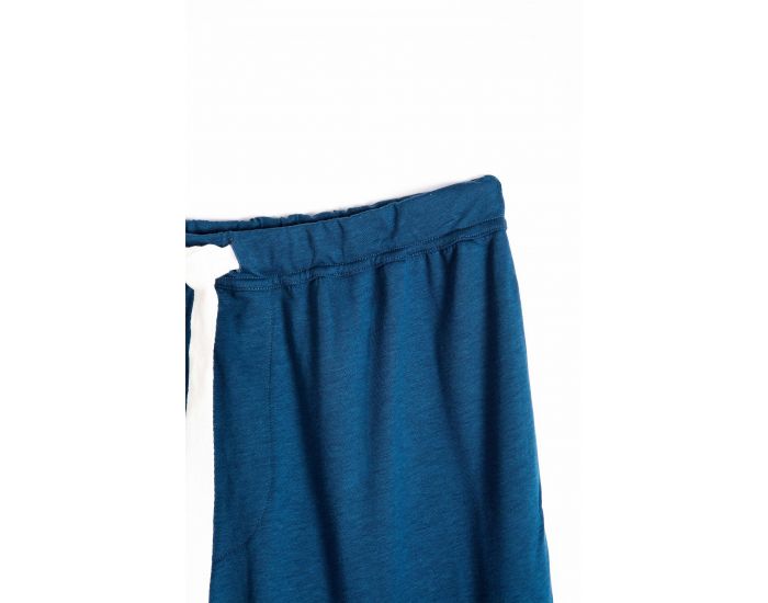 KADOLIS Pantalon de Pyjama Homme en Coton Bio et Tencel Sonora - Bleu Nuit (1)