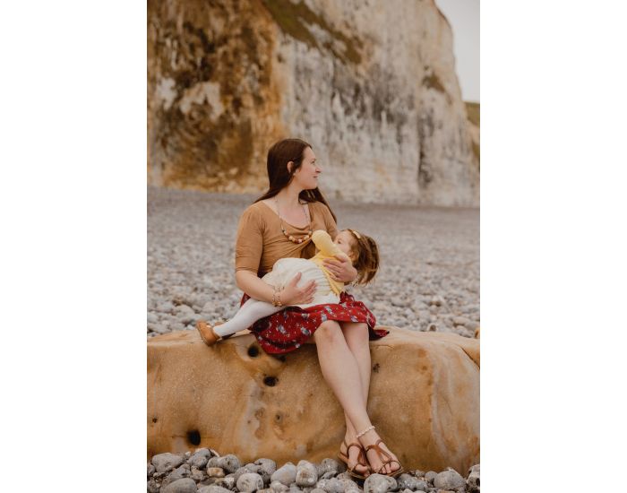 MAWEN MATERNE Collier d'Allaitement ou de Portage - Noisette (1)