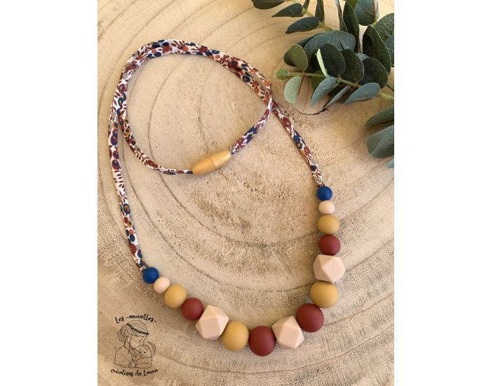 MAWEN MATERNE Collier d'Allaitement ou de Portage - Noisette (3)