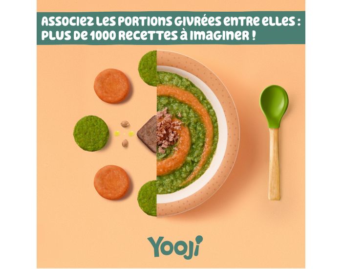 YOOJI 3 mois de pur�es bio en portions surgel�es - D�s 9 mois (3)