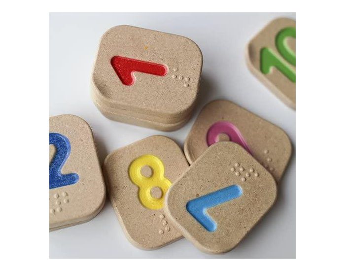 PLAN TOYS Apprendre les chiffres en braille - D�s 3 ans (1)