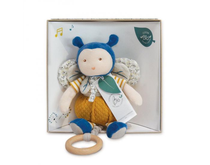 DOUDOU ET COMPAGNIE Boite � musique Pollen L'Abeille Bio - D�s 12 mois (1)
