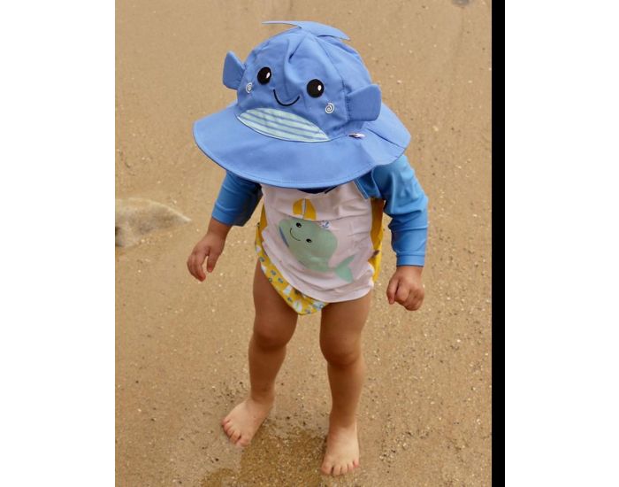 ZOOCCHINI Maillot et Chapeau Baleine (2)
