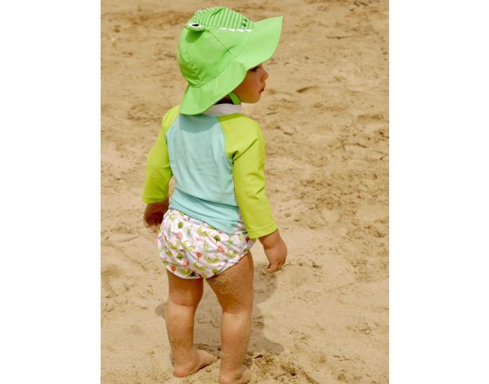 ZOOCCHINI Maillot et Chapeau Crocodile (2)
