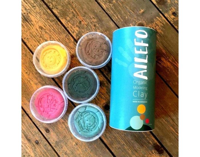AILEFO P�te � modeler - 5 Pots - D�s 3 ans (1)
