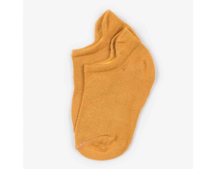 SEVIRA KIDS Chaussettes Enfant Coton Biologique - Moutarde (2)