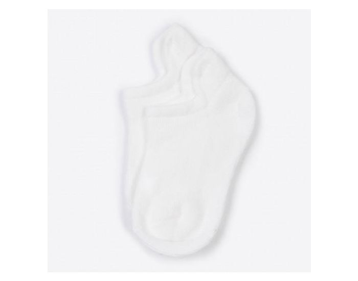 SEVIRA KIDS Chaussettes Enfant Coton Biologique - Ecru (1)