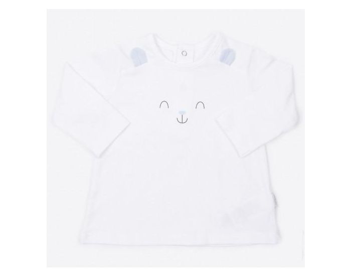 SEVIRA KIDS Pyjama B�b� 2 Pi�ces Coton Bio - Lapin Bleu (2)