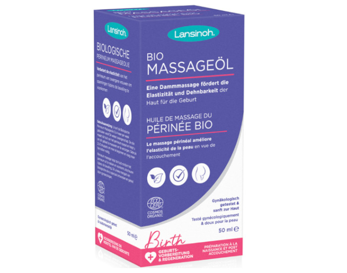 LANSINOH Huile de Massage du Périnée - 50 ml (1)