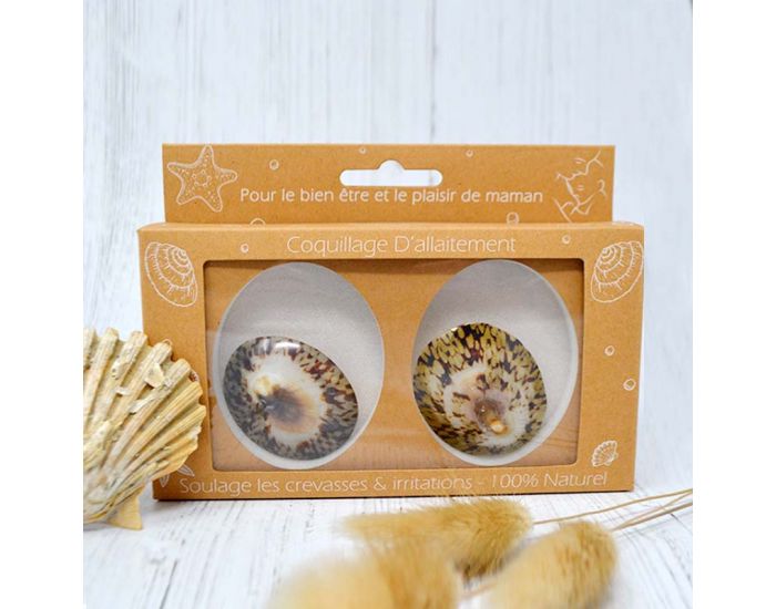 IRREVERSIBLE Coquillages D'Allaitement Mammaire - Lot de 2 (3)