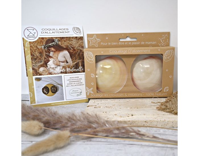 IRREVERSIBLE Coquillages D'Allaitement Mammaire - Lot de 2 (4)