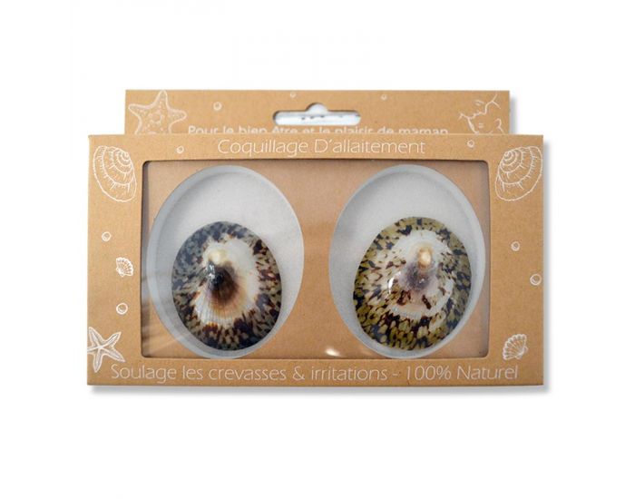 IRREVERSIBLE Coquillages D'Allaitement Mammaire - Lot de 2 (5)