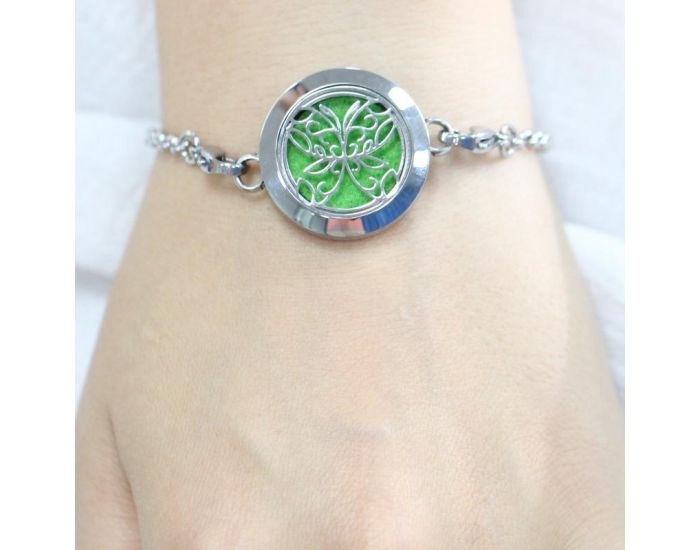 Bracelet d'Aromath�rapie Papillon Abstrait (1)
