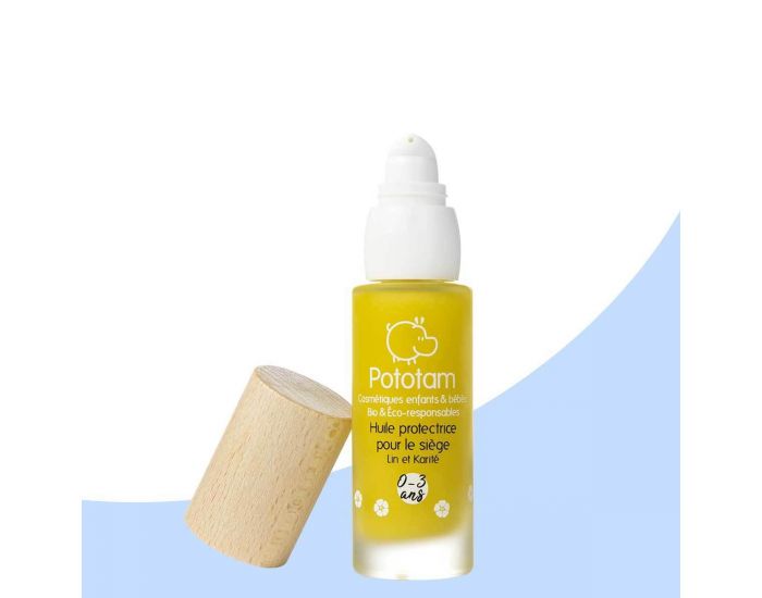 POTOTAM Huile Pour Le Si�ge - Lin et Karit� - 30 ml (1)