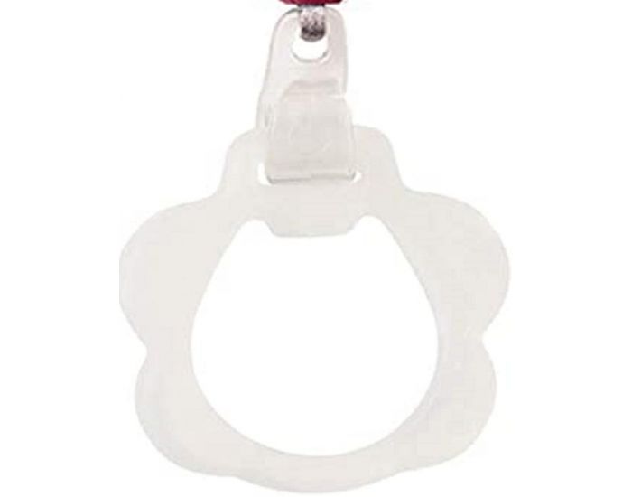NATTOU Attache T�tine en Silicone - Menthe - Blanc - D�s 12 mois  (2)