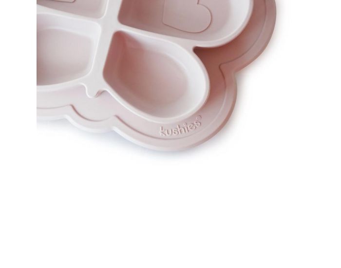 KUSHIES Assiette en Silicone Papillon Rose  (3)