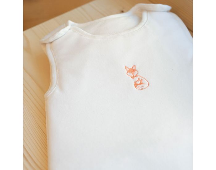 FRENCH POUPON Gigoteuse Naissance Hiver En Coton Bio - Blanc (5)
