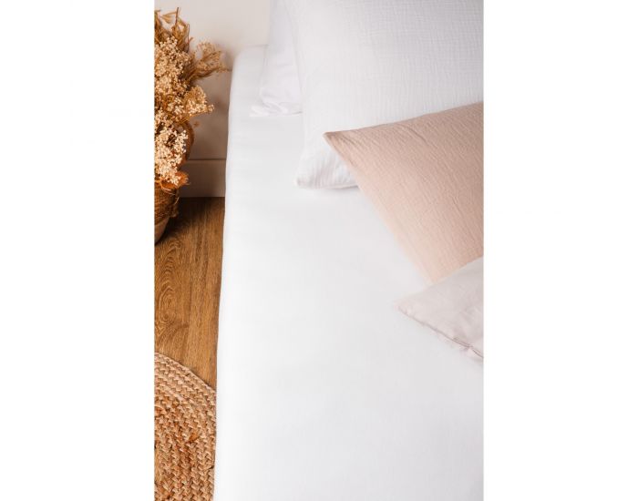 KADOLIS Drap Housse Coton Bio - Enfant Kaki (8)