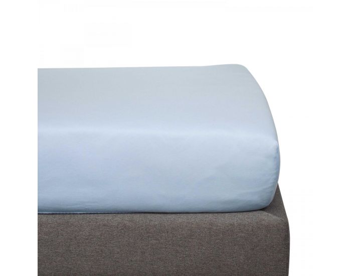 KADOLIS Drap Housse Coton Bio - Enfant Kaki (78)