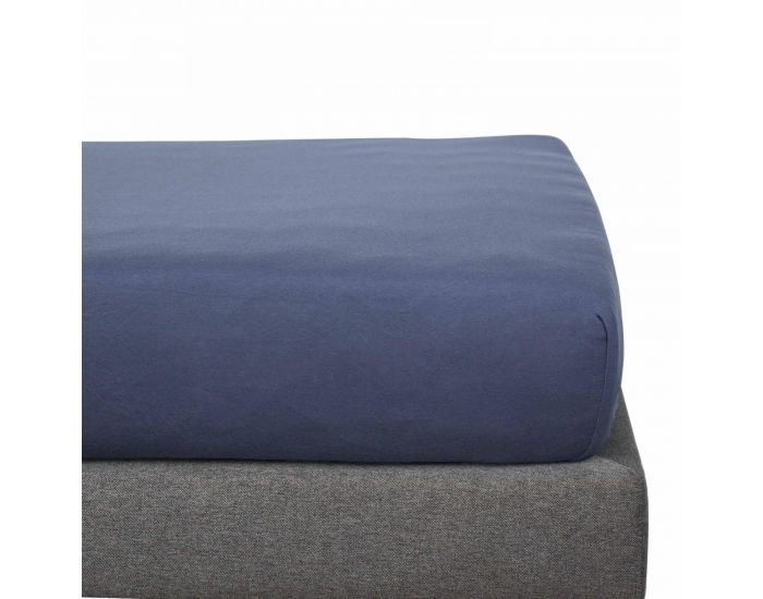 KADOLIS Drap Housse Coton Bio - Enfant Kaki (79)