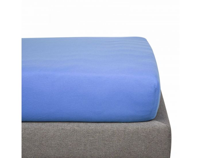 KADOLIS Drap Housse Coton Bio - Enfant Kaki (80)