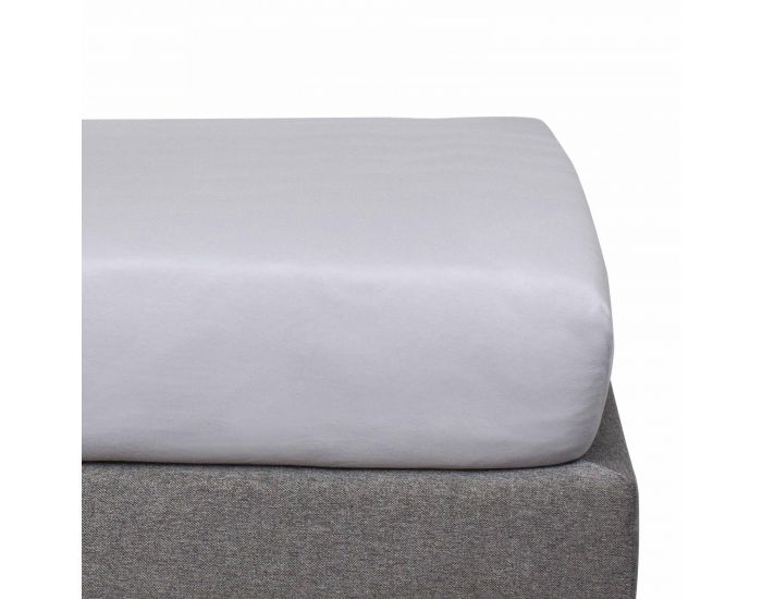 KADOLIS Drap Housse Coton Bio - Enfant Kaki (84)