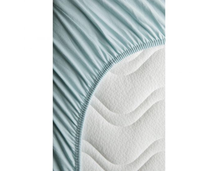 KADOLIS Drap Housse Coton Bio - Enfant Kaki (94)