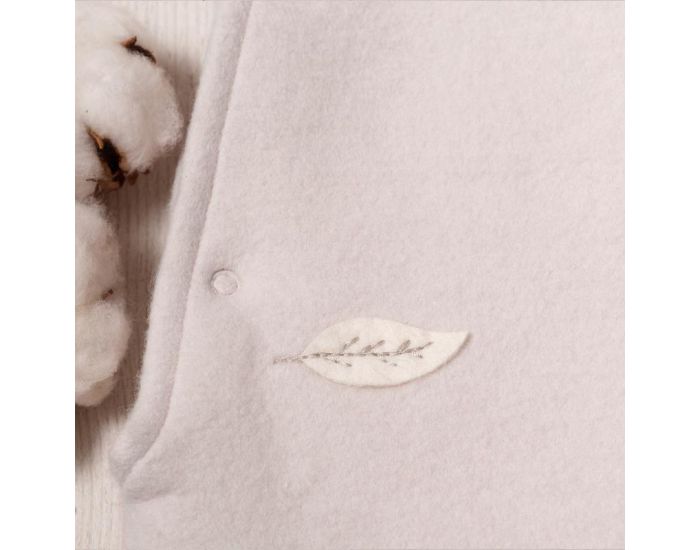 GRAINE D'AMOUR Gigoteuse En Polaire De Coton Bio - Taupe - 0/6 mois  (2)