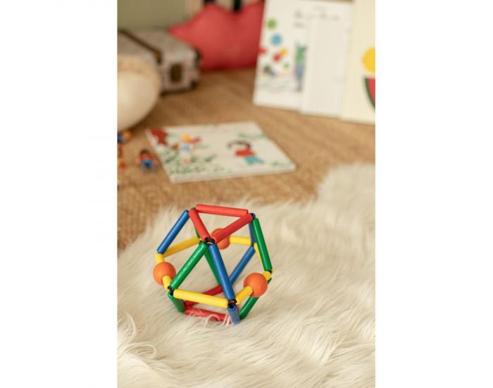 BASS & BASS Hochet en Bois Grabber - D�s 12 mois (3)