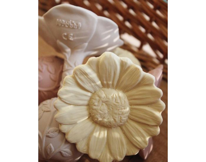 NATRUBA Hochet de Dentition en Caoutchouc Naturel - Rose - D�s la Naissance (1)