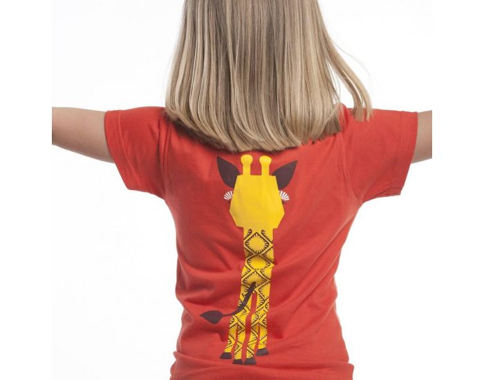 COQ EN PATE T-shirt en Coton Bio - Girafe (1)