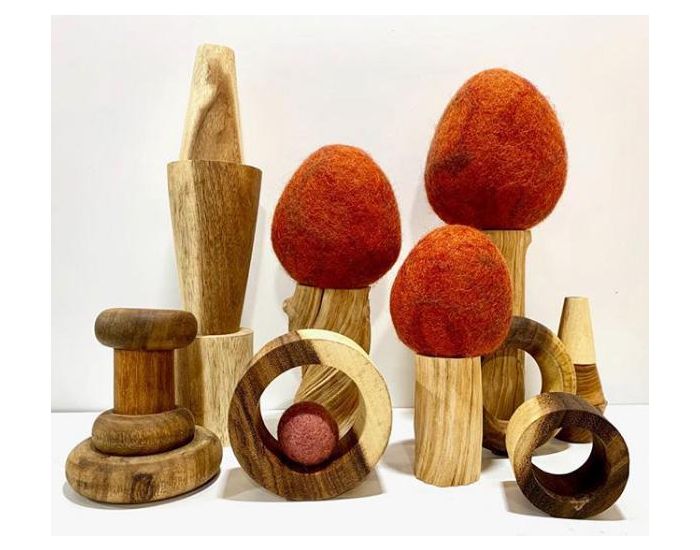 PAPOOSE TOYS Arbres les 4 saisons - Set de 12 - D�s 3 ans (5)