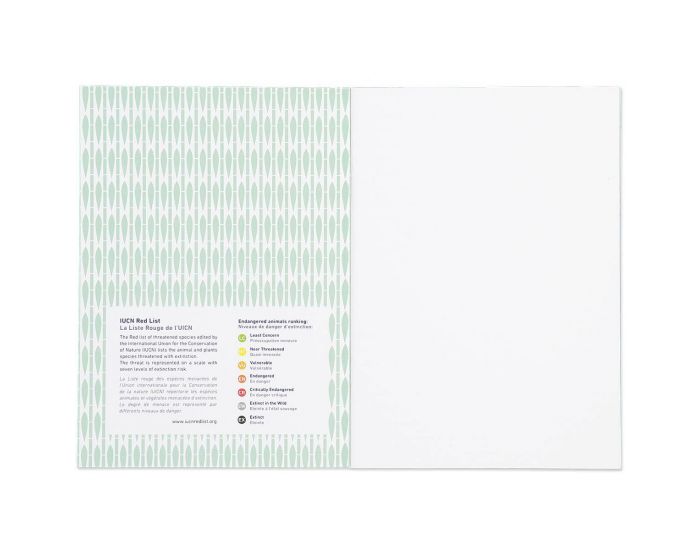 COQ EN P�TE Cahier A5 - Panda Roux Bleu (1)