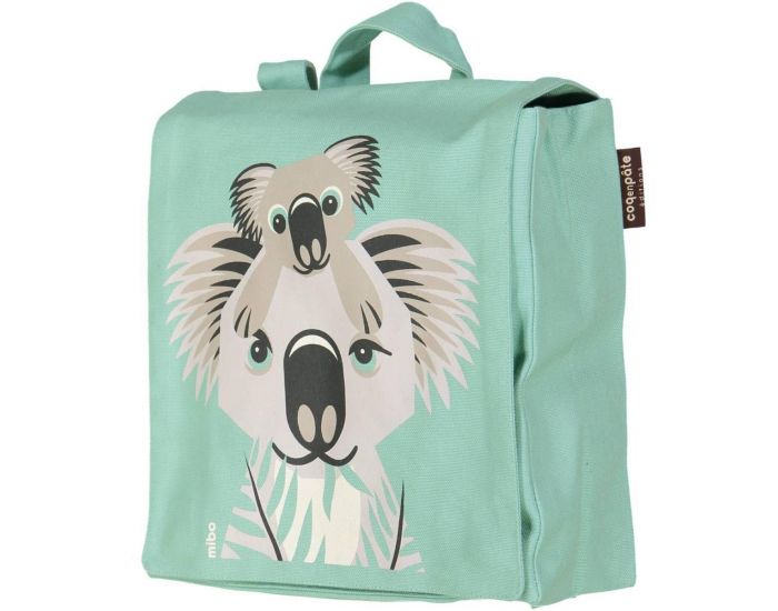 COQ EN P�TE Sac � Dos en Coton Bio - Koala (2)
