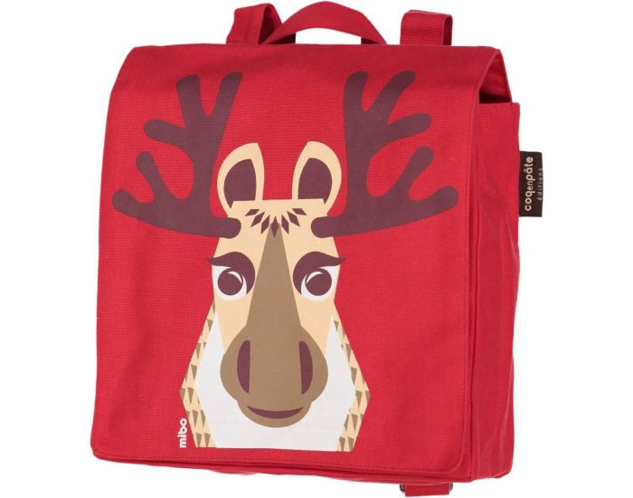 COQ EN P�TE Sac � Dos en Coton Bio - Caribou (2)