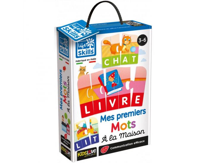 LIFE SKILLS Jeu Psycho-Educatifs - Mes Premiers Mots Chez Moi - Th�me La Maison - D�s 3 ans  (3)