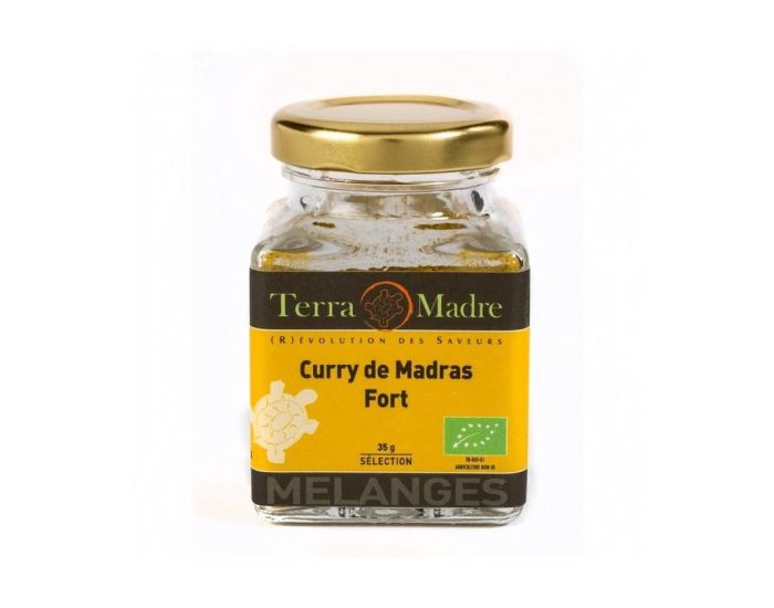 TERRA MADRE Curry De Madras Fort Bio - 35 g (1)