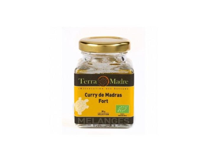 TERRA MADRE Curry De Madras Fort Bio - 35 g (2)