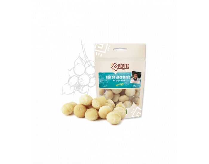 DIRECT PRODUCTEURS Noix De Macadamia Des Gorges D'Oribi Bio - 125 g (1)